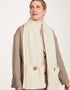 Aran Pocket Scarf | Natural