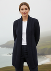 IrelandsEye Women's Kilcoole Coatigan | Navy
