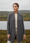 IrelandsEye Women's Kilcoole Coatigan | Steel Marl