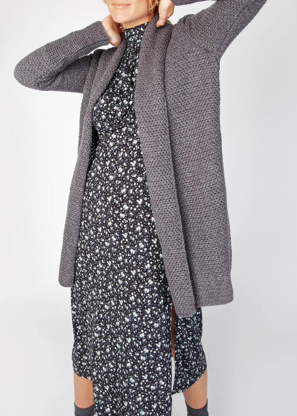 IrelandsEye Women's Kilcoole Coatigan | Steel Marl