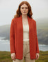 IrelandsEye Women's Kilcoole Coatigan | Orange Marl