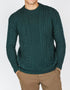 IrelandsEye Cuileann Aran Sweater | Green