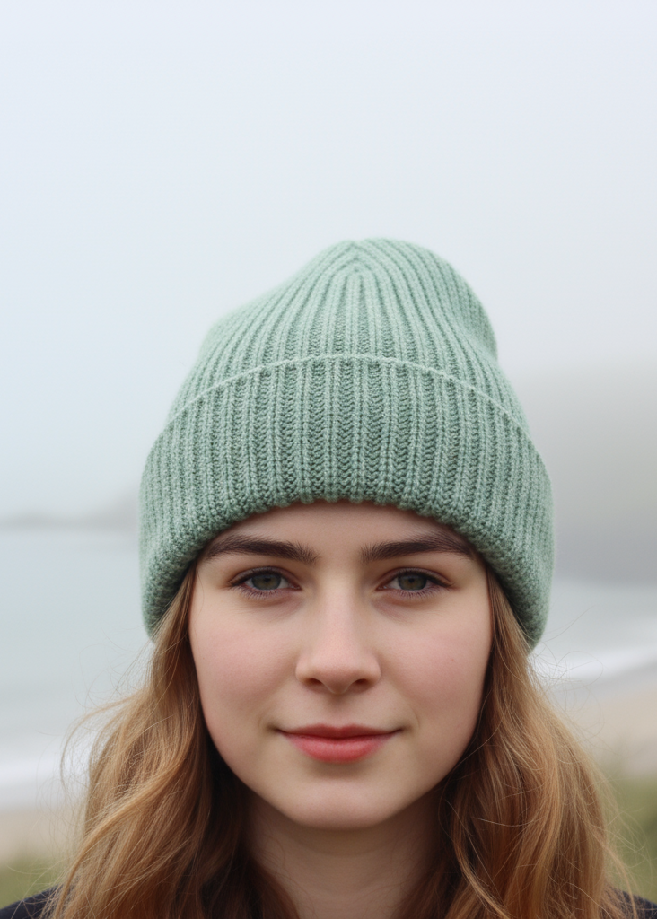 IrelandsEye Chunky Knit Hat | Sage