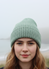 IrelandsEye Chunky Knit Hat | Sage