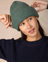 Zinnia Chunky Knit Merino Wool Hat | Fern Marl