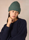 Zinnia Chunky Knit Merino Wool Hat | Fern Marl