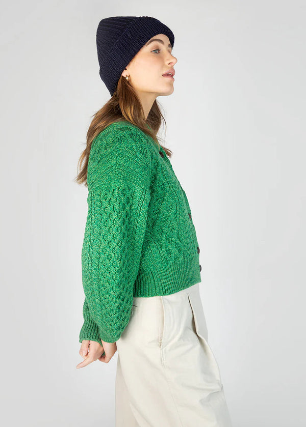 IrelandsEye Chunky Knit Hat | Navy
