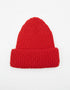 Zinnia Chunky Knit Merino Wool Hat | Scarlet