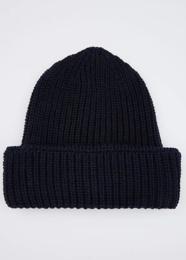 IrelandsEye Chunky Knit Hat | Navy