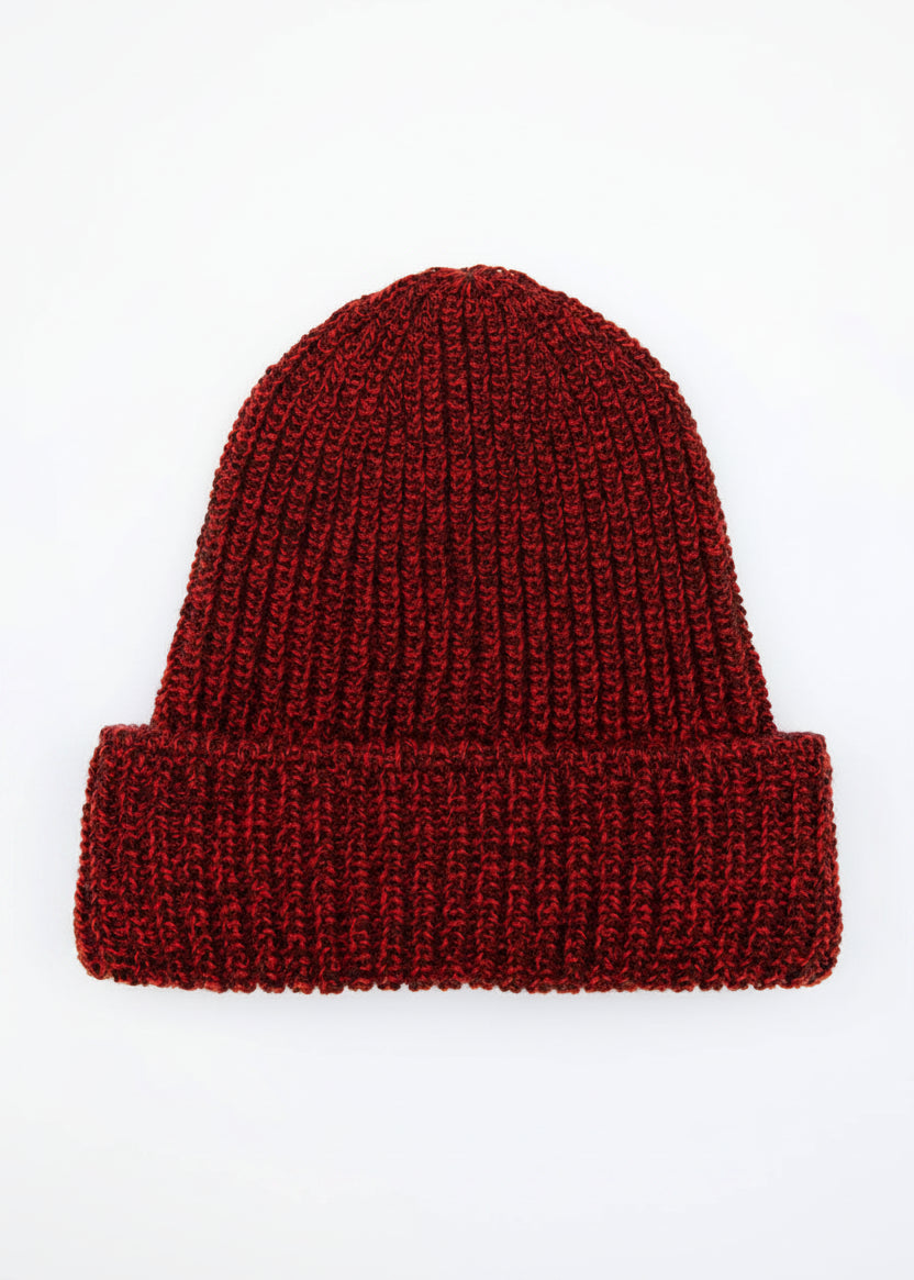 Zinnia Chunky Knit Merino Wool Hat | Sable Marl