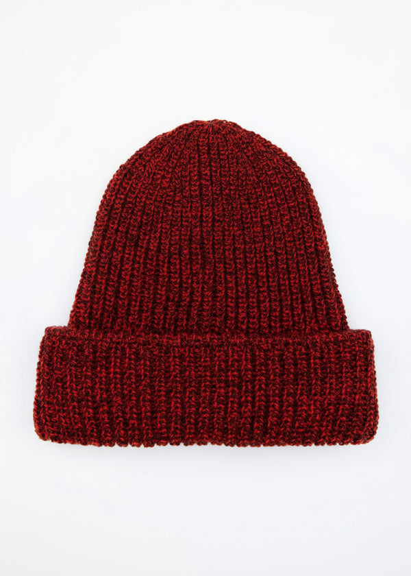 Zinnia Chunky Knit Merino Wool Hat | Sable Marl