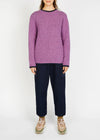 IrelandsEye Slaney Crew Neck Sweater | Orchid