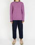 Slaney Crew Neck Sweater - Orchid | Wool Cashmere Blend | Irelands Eye Knitwear