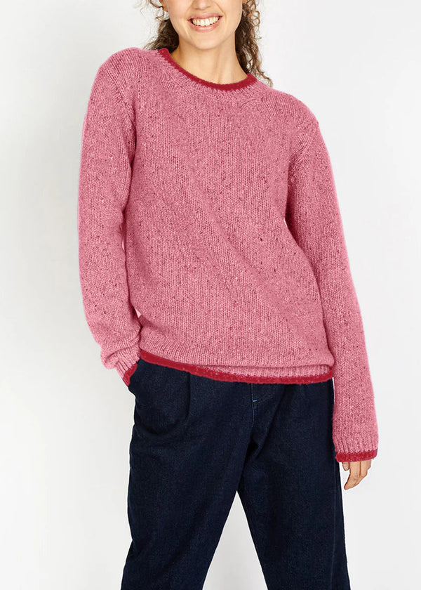 Women's Slaney Crew Neck Sweater | Bubblegum
