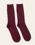 Wild Donegal Cashmere Blend Socks | Bordo - Clearance