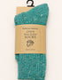 Dreifarbige Socken aus 100 % Merinowolle | Burgunderrot