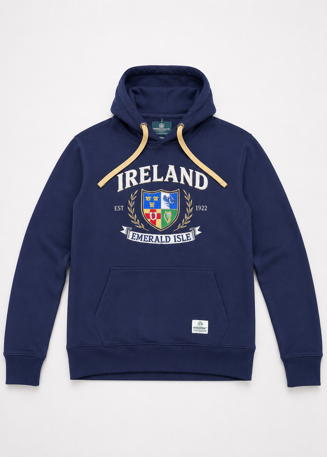 Women's Ireland Shamrock Hoodie | Navy