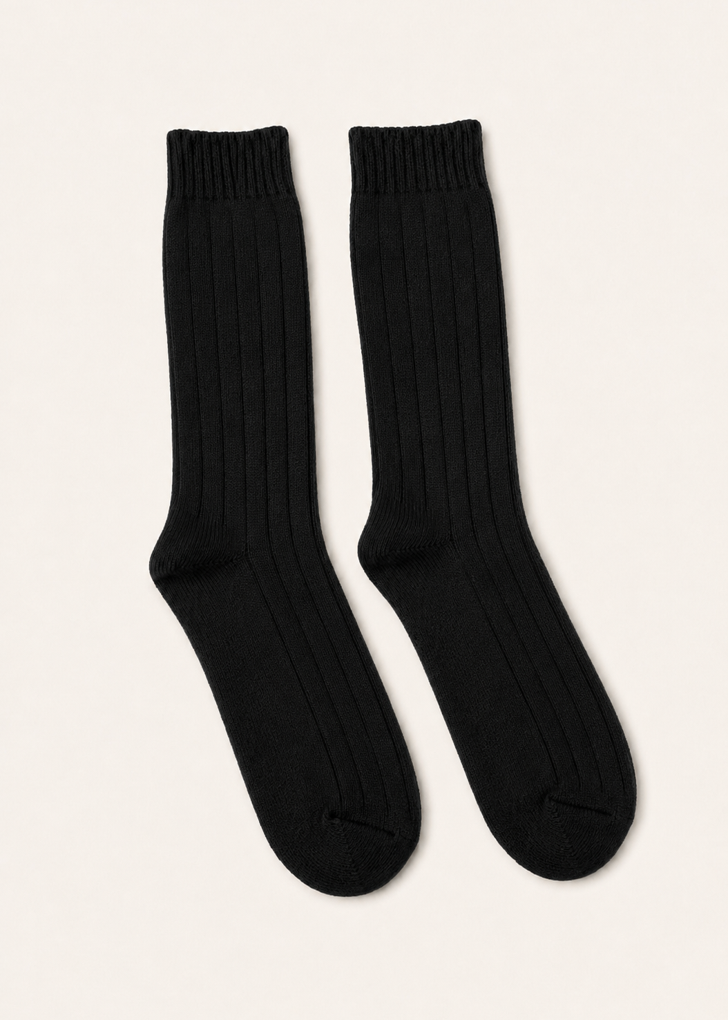 Wild Donegal Cashmere Blend Socks | Black