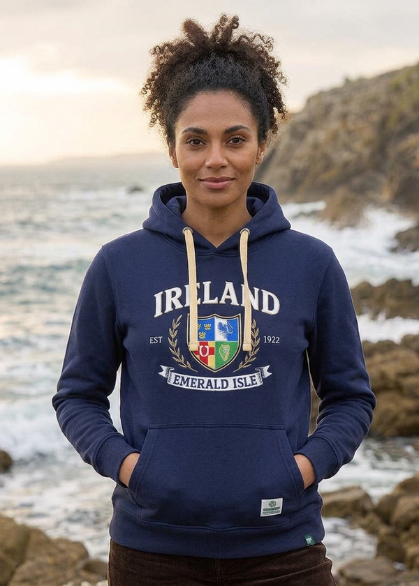 Women's Ireland Hoodie | Navy