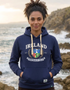 Women's Ireland Hoodie | Navy