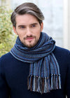 Mucros Killarney Alpaca Scarf | Blue Grey