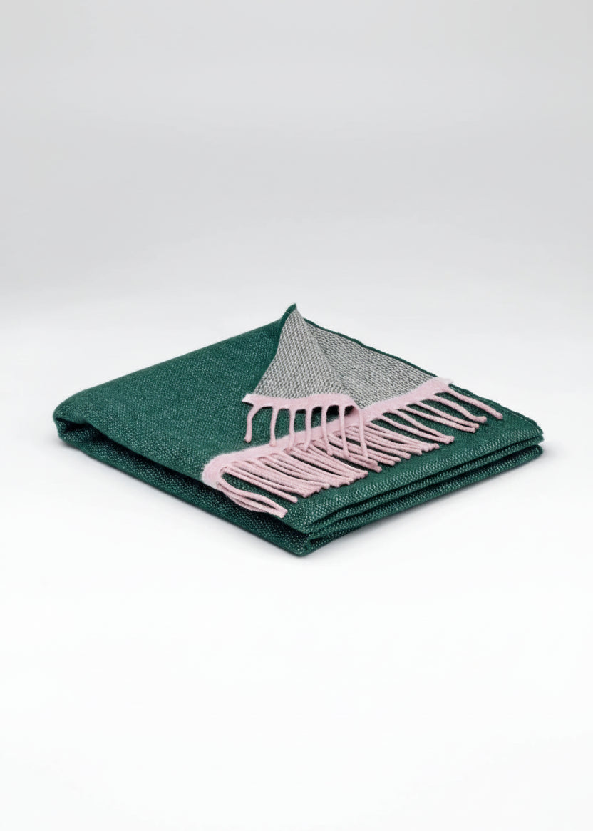 McNutt Alpine Reversible Cashmere Wrap | Donegal Irish Luxury