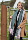 McNutt Alpine Reversible Cashmere Wrap | Donegal Irish Luxury