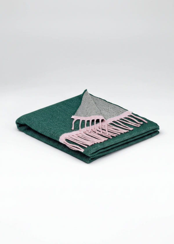 McNutt Alpine Reversible Cashmere Wrap | Donegal Irish Luxury