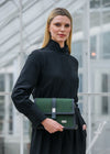 Mucros Aoife Bag | Green Herringbone