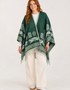Aran Poncho | Natürlich