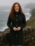 Aran Cable Signature Coat | Armeegrün