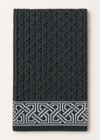 Aran Celtic Design Merino Wool Scarf | Army Green