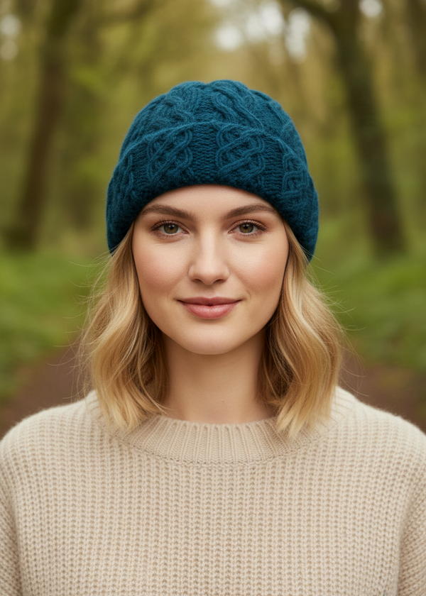 Aran Hat in Irish Sea Teal