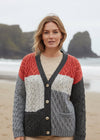 Aran Patchwork Cardigan