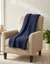 Aran Supersoft Blanket | Blue