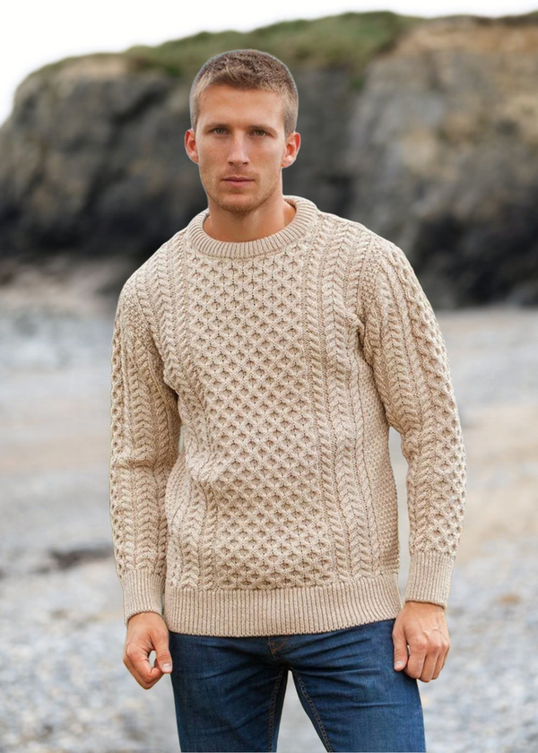  Aran Sweater | Camel
