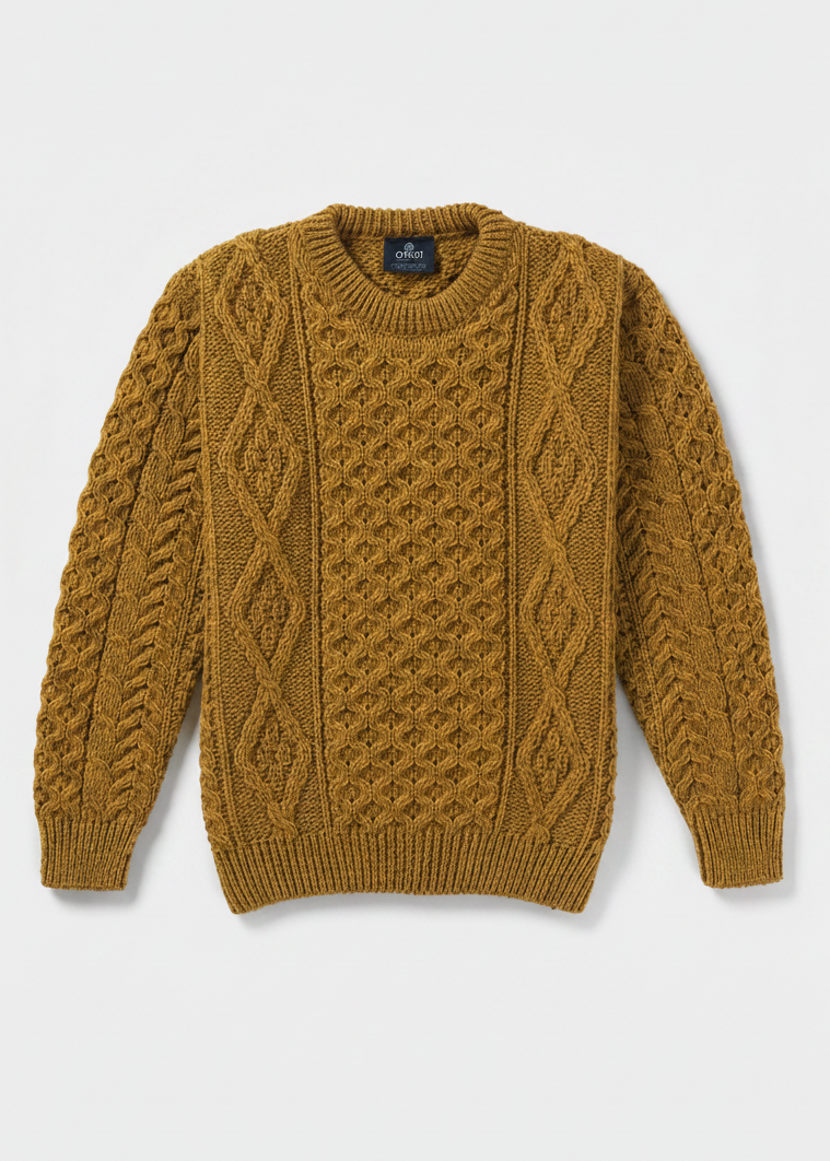 Aran Wool Sweater | Harvest - Clearance