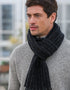 Mucros Atlantic Scarf | Black Fleck