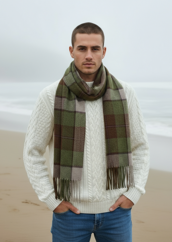 McNutt Donegal Scarf | Autumn Plaid
