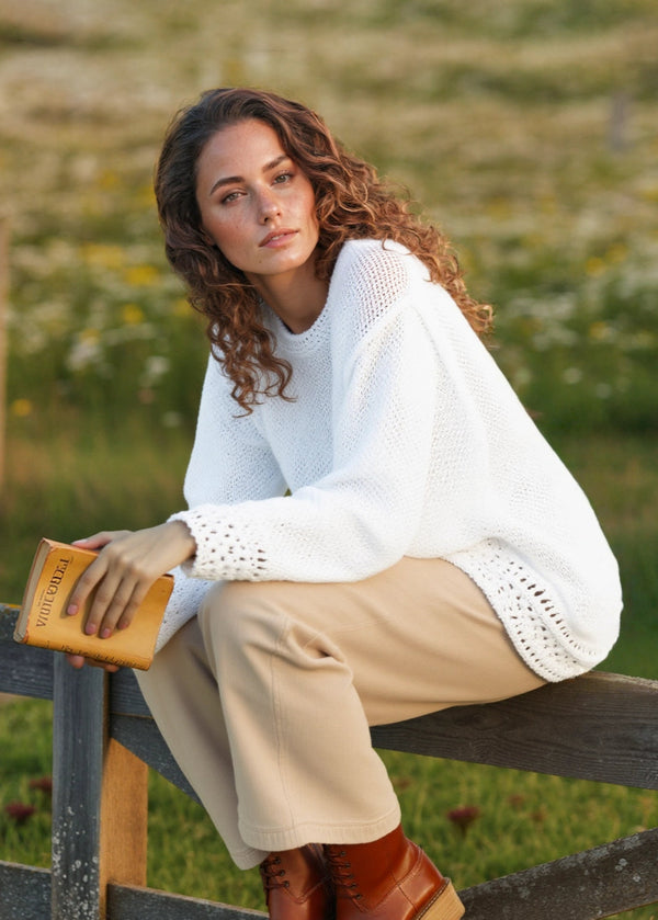 Cotton Ladies Sweater