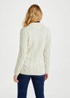 Aran Supersoft Cardigan | Natural - Clearance