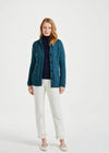 Aran Supersoft Cardigan | Teal