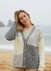 Aran Patchwork Cardigan | Dawn