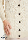 Aran Boyfriend Cardigan | Natural