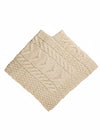 Kid's Aran Merino Wool Poncho | Natural