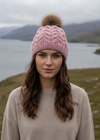 Aran Merino Wool Bobble Hat - Traditional Irish Knitwear