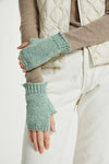 Aran Fingerless Mittens