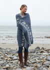 Aran Sailing Blanket | Blue