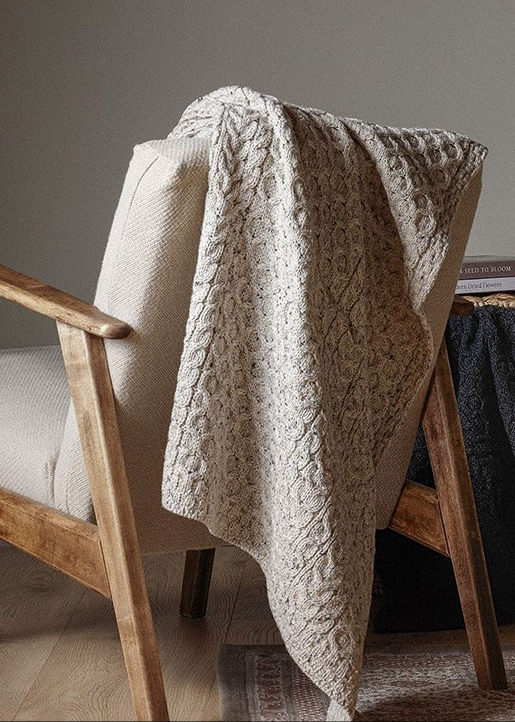 Aran Honeycomb Blanket | Nep