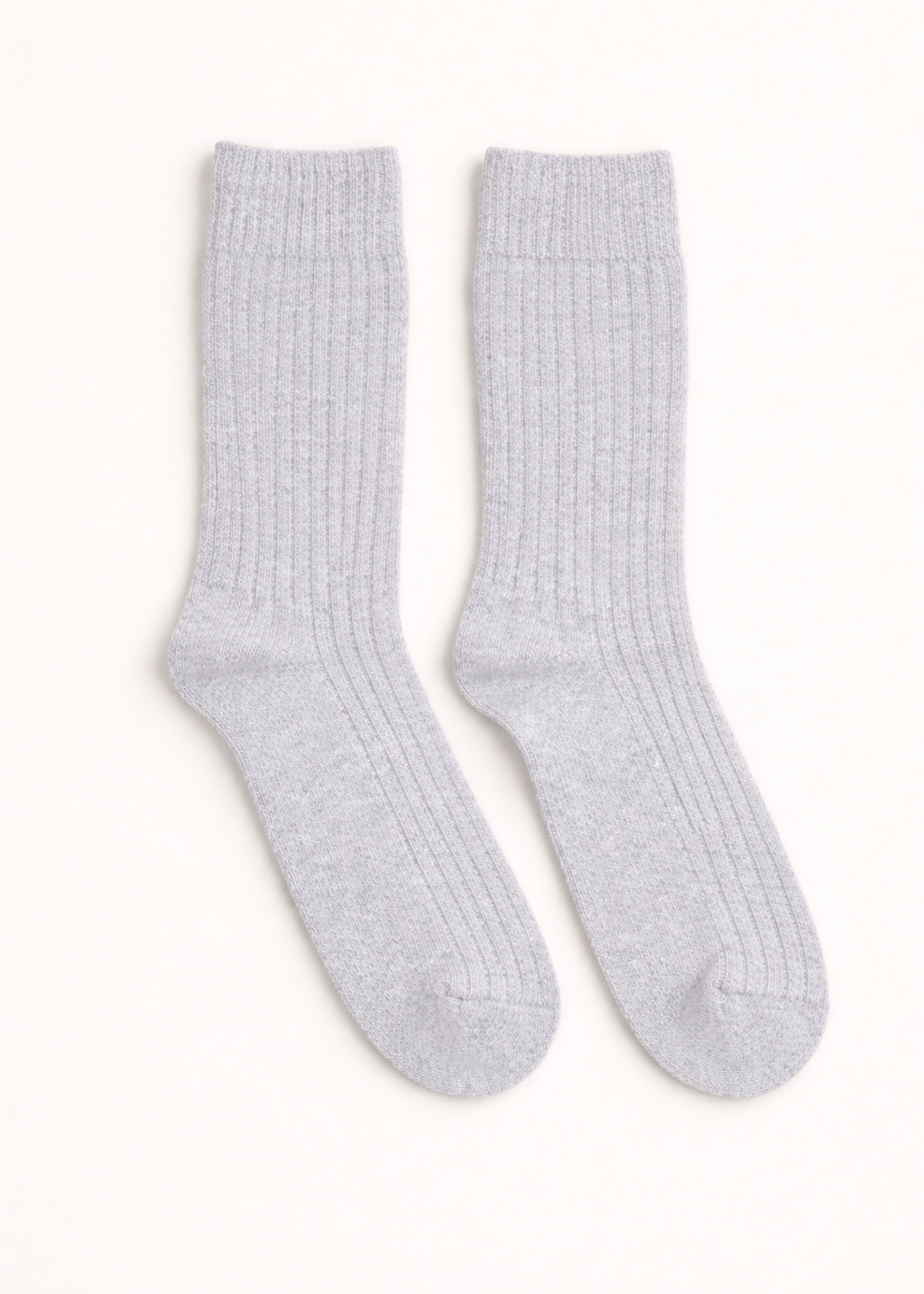 Wild Donegal Cashmere Blend Socks | Light Grey